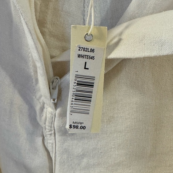 Brand New - Never Worn - Max Studio Wide-Legged Linen Pants - Picture 5 of 8